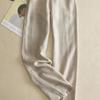 Linen Wide-leg Pants Women's Trousers Fashion Loose Simple Cotton Linen Women's Drape High-waisted Straight Pants