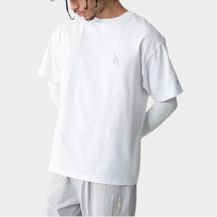 New Era Loose Fit Round Neck Casual Comfortable T-Shirt Unisex Tops 14529227