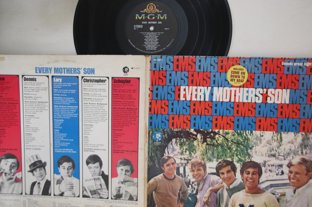 LP Record EVERY MOTHERS' SON - Every Mothers' Son SE4471 MGM 1967 US Rock Used