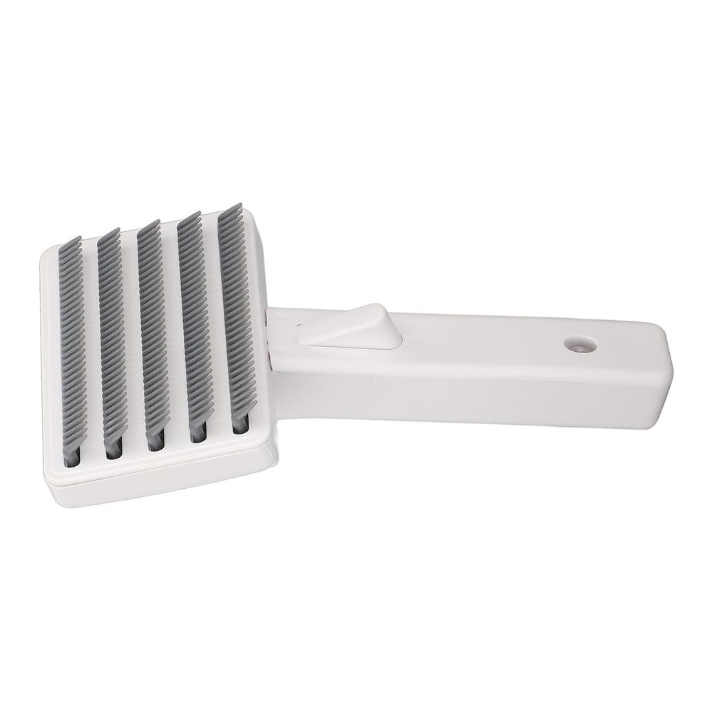 Dog Deshedding Brush Durable ABS Portable Comfortable Handle Body Massage Hair Scurf Removal Dog Brush for Dog Cat Pet