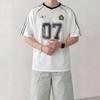 Onl Track Mesh Rugby ShorT Sleeve FuncTional T shirT Block Core Look