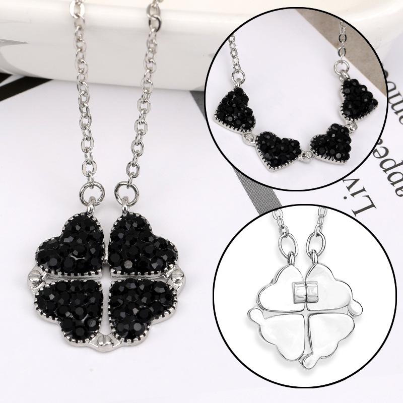Four Leaf Fashionforward Clover Necklace For Women In Premium Gold And Silver Finishes