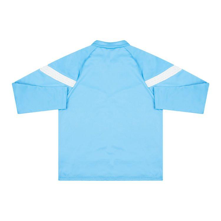 Puma Manchester City 1/4 Zip Training Fleece Top Women Tops Blue 767758-12