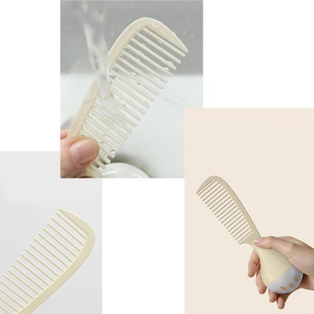 Portable Self-Standing Comb – Tumbler Comb With U-Shaped Teeth Grooves, Gentle Scalp & Hair Care, Comfortable Grip Handle, Easy Storage & Cleaning
