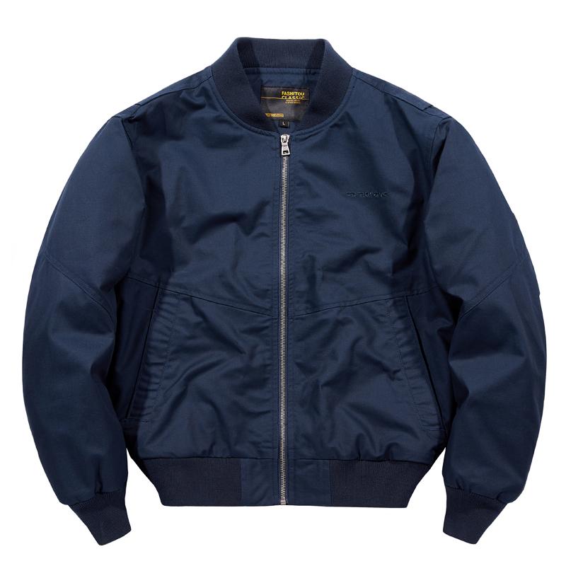 Spring Autumn Jacket Men s Coat Baseball Shirt Loose Military Pilot Coat Workwear Outerwear M