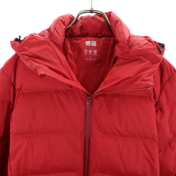 Uniqlo Seamless Down Parka S Red Jacket Men's Used