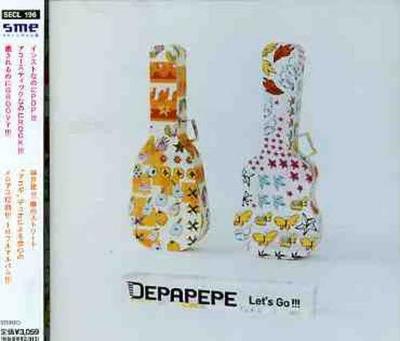 CD DEPAPEPE - Let's Go!!! SECL196 SME Records 2005 Japan Obi Japanese Pop/Rock Used