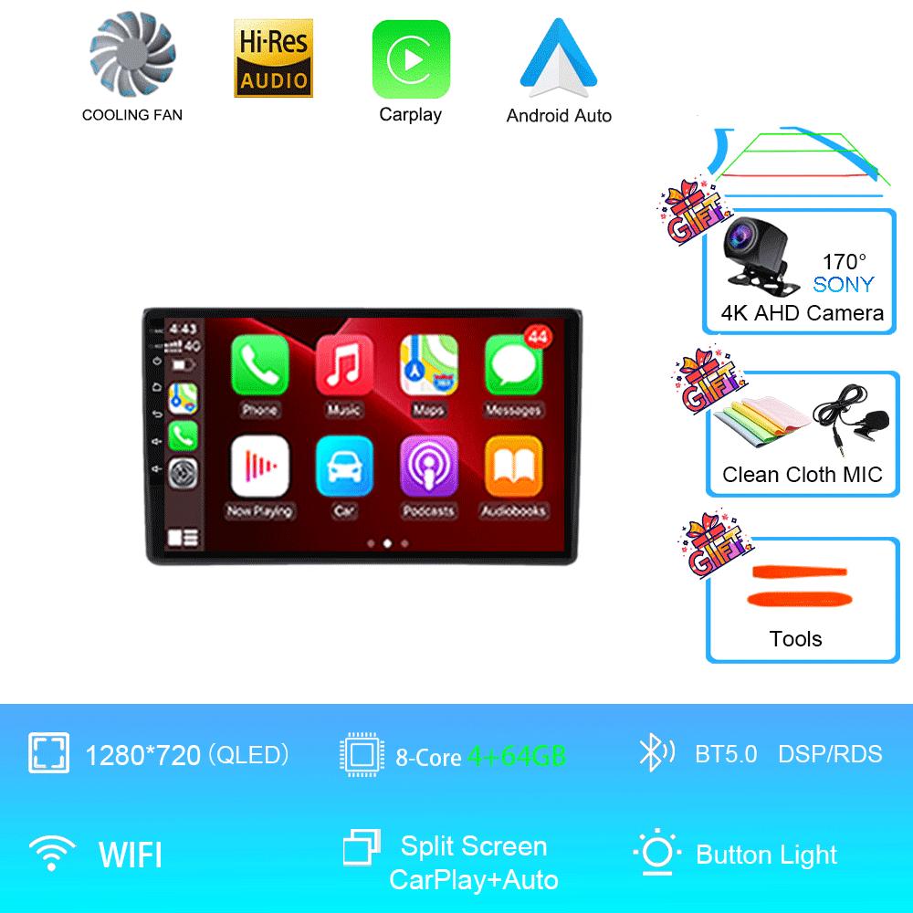 Android 14 For Wuling Hongguang 2025 Car Radio Wireless Carplay Multimedia GPS Player Head Unit No 2 Din 2din Dvd