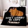 Capibala Style Customize Your Name Blanket Warm Comfortable And Soft Blankets Are Suitable For Home Chairs Office Sofas Sofas Office Camping And Gifts
