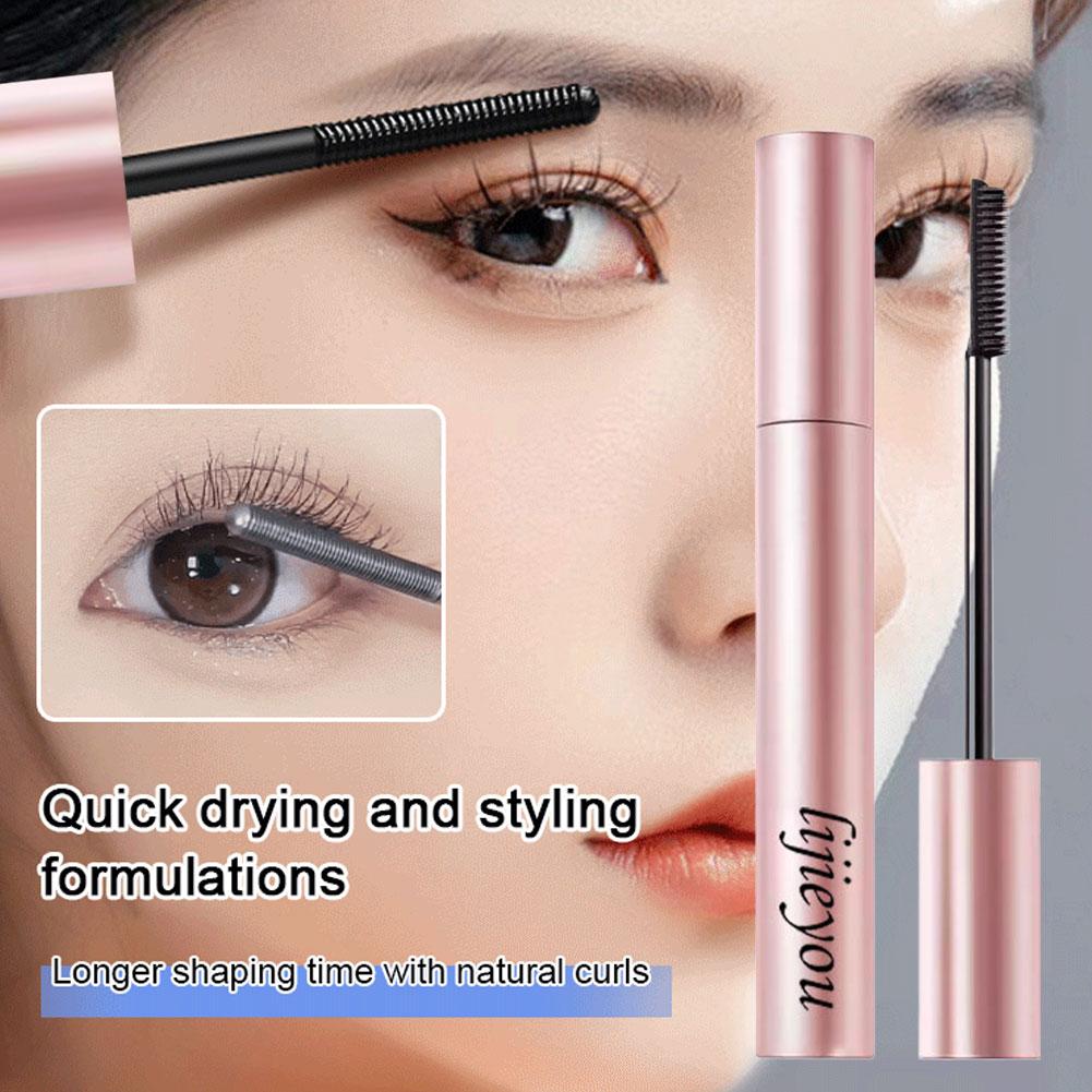 Mascara Waterproof And Sweat-proof Long-lasting Makeup Primer Eyelash Smudging And Thick No Lon W8L1