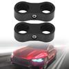 2Pcs AN6 Braided Hose Separator Clamp Fitting Adapter Bracket Universal