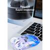 Dual-mode Mouse RGB Luminous 2.4G Wireless Bluetooth Transparent Game Gaming Computer Office Mouse
