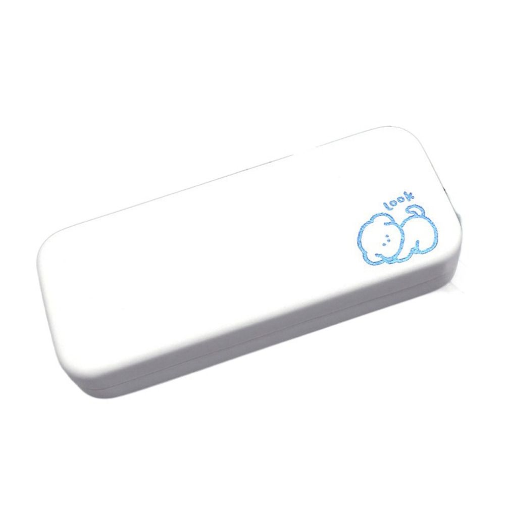 

Glasses Protective Pouch Sunglasses Holder Metal Glasses Box Sunglasses Storage Bag Eyeglasses Case белый