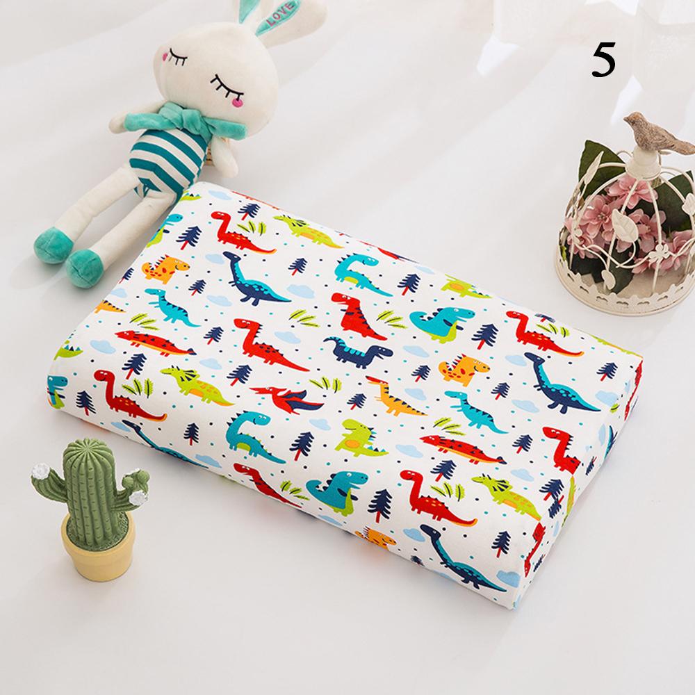 Cute Cartoon Pattern Pillowslip 27cm*44cm/30*50cm Baby Pillow Cover Adult Children Latex Pillow Case Durable Cotton Pillow Case
