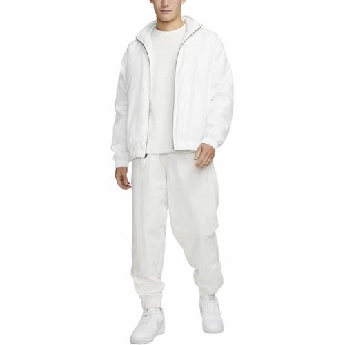 Nike Men's Solid Color Crew Neck Casual Short Sleeve T-Shirt In White