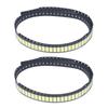 200PCS 7030 Light Beads LED Cold White SMD Lamp Bead for Lighting Equipment 6V 1W 8000?10000K