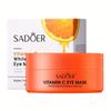 Vitamin C Eye Mask Hydrates and Gently Reduces Fine Lines and Relieves Eye Fatigue;