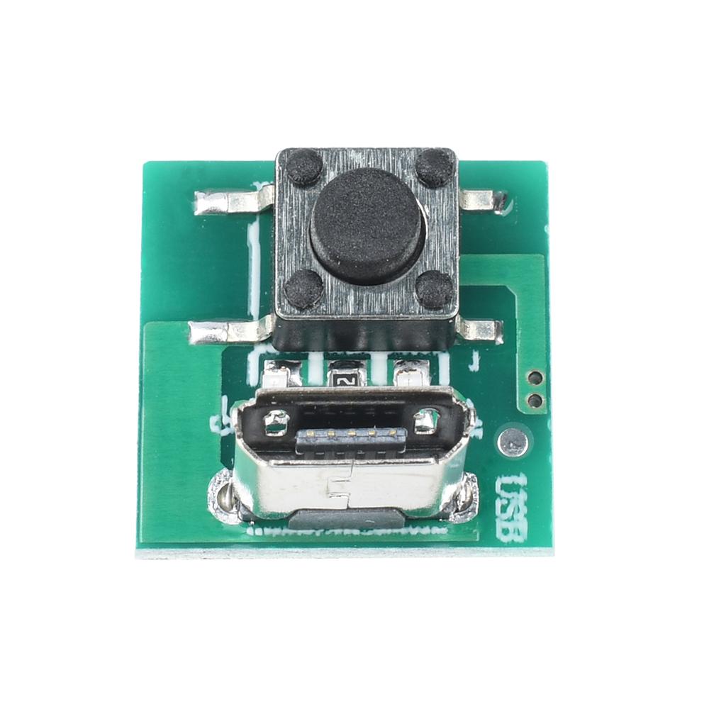Strong Light Flashlight Accessories DIY Circuit Board Micro USB Charging Port Touch Switch Function Module Two Sets of LED Use