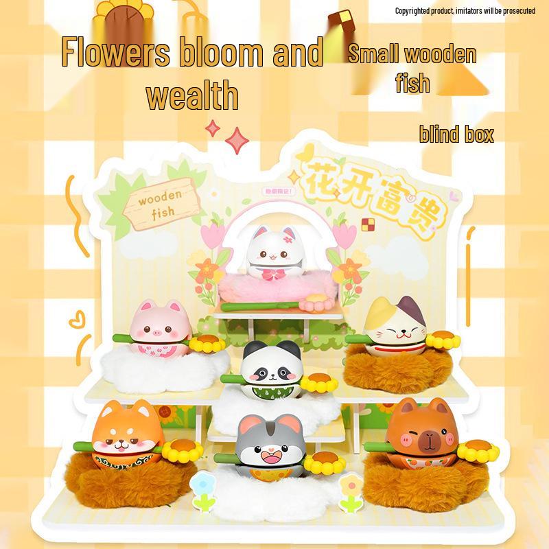 Three Little Hairs Lucky Rabbit Plush - Cute Bedroom Decoration