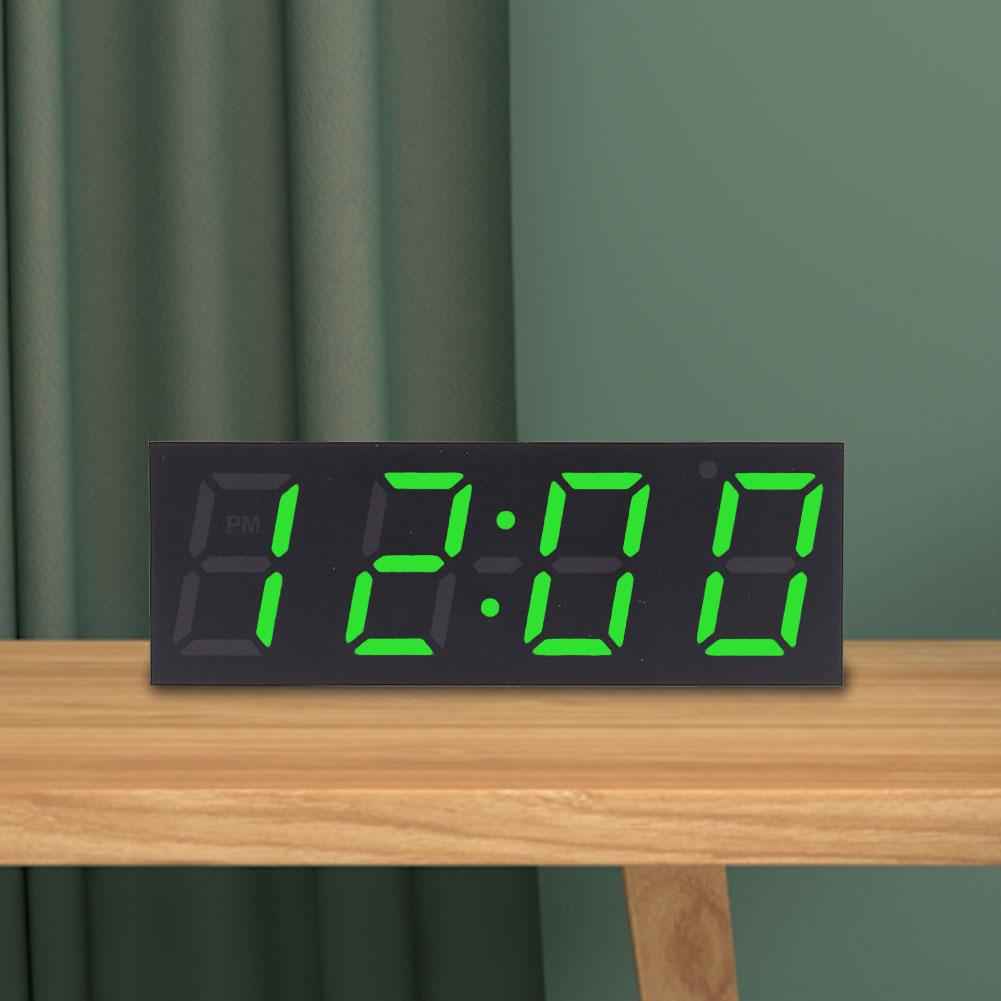 Buntes Digitaluhr-Bausatz DIY Elektronik-Kit Wecker LED-Anzeige Datum Woche Temp Alarm Lötprojekt Übungsbausatz