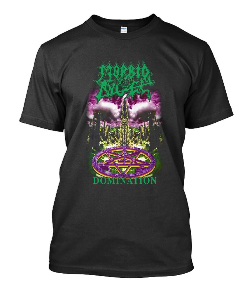 Nuova Maglietta Morbid Angel Domination UOMO DONNA Taglia dalla S alla 5XL