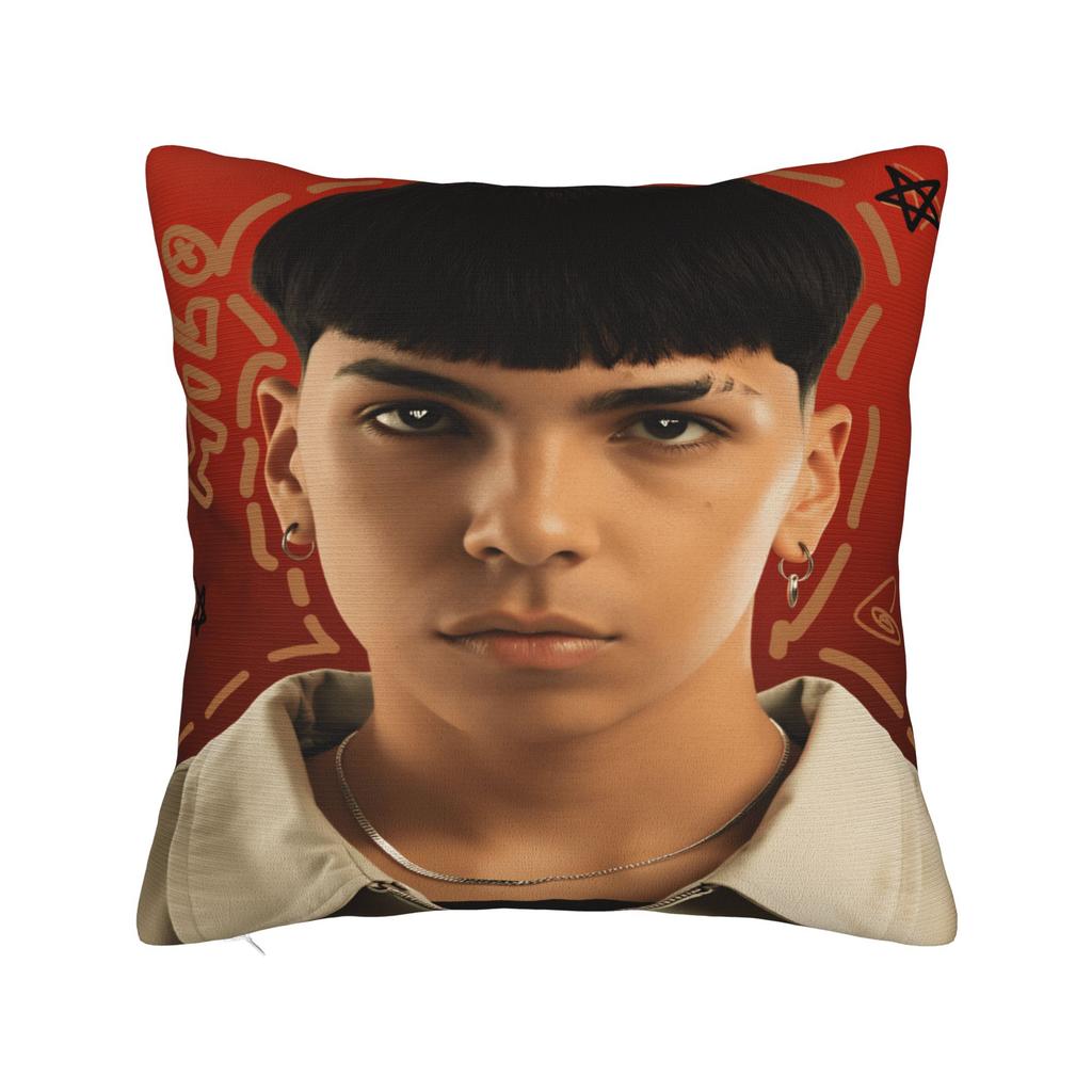Rapper M-Milo J Pillow Case Fashion Pillow Cover Graphic Pillowcases For Sofa Bedroom Home Decor