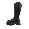 Thick-soled Boots Women's 2025 New Height-increasing Versatile Rear Zipper Short Boots Small Boots But Knee Knight Boots