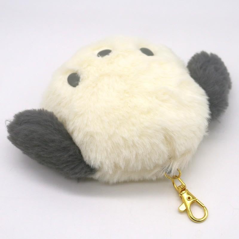 Pochacco Face Pass Case with Plush Toy Set Reel, (Pass Case, Ring)