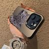 The new full diamond chee****** suitable for iphone17 mobile phone case Apple 16promax/15 foreign trade 14pro13 Europe and America