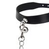 Sexy Punk Choker Collar Leather Bondage Body Cosplay Goth Jewelry Women Gothic Necklace Harajuku Accessories Belt Fashion SM Traction Chain