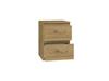 Malwa M2 Bedside Cabinet - Artisan Oak