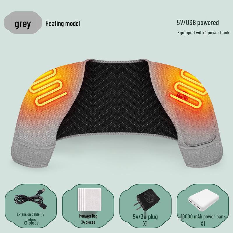 Heated Massage Shoulder and Neck Camisole for Men & Women - Warm Compress Therapy for Cold Protection