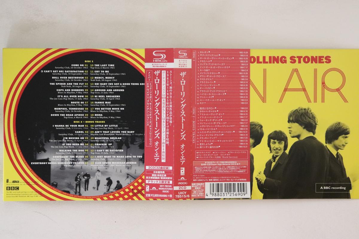 

CD ROLLING STONES On Air UICY785156 ABKCO 2017 Japan Obi Rock Used