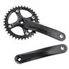 Mountain Bike Right Left   Crank Arms with  s 170MM 104 BCD Aluminum Alloy      Crankset for 8/9/10/11 Speed