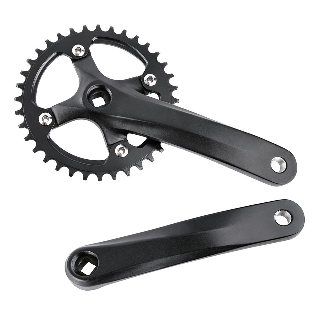 Mountain Bike Right Left Crank Arms with s 170MM 104 BCD Aluminum Alloy Crankset for 8/9/10/11 Speed