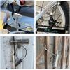 CLEAYODO 4 Digit Password Helmet Lock Door Lock Car Lock