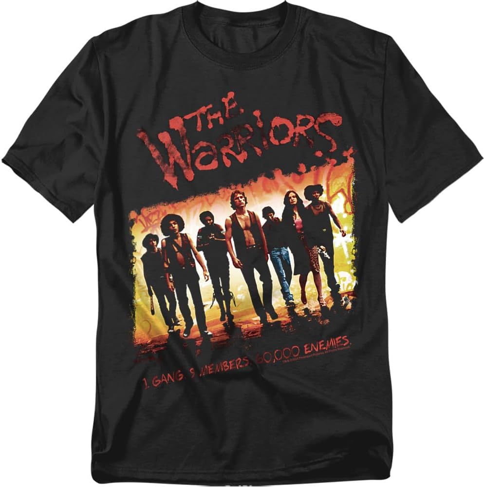 Popfunk The Warriors Come Out to Play Gang Movie T Shirt S разноцветный