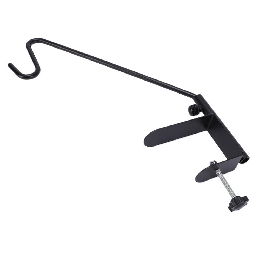 16 Inch Deck Bird Feeder Hook Heavy Duty Steel Deck Bird Feeder Hanger Holds 35lbs with Holds 35lbs for Lanterns Wind