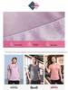 Plus Size Quick-Dry Women's Yoga T-Shirt - Summer Short Sleeve Loose Fit
