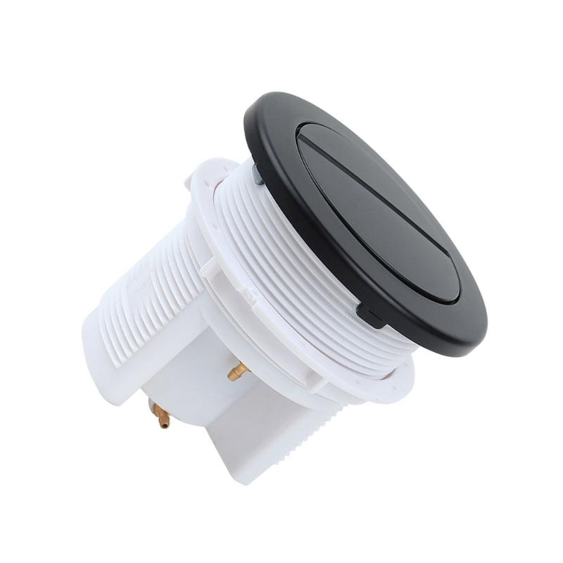 Válvulas Pneumáticas de Dreno Duplo Easy Press de Grande Diâmetro Alto Fluxo Válvulas Pneumáticas de Dreno Duplo para Tanques de Vaso Sanitário de Banheiro