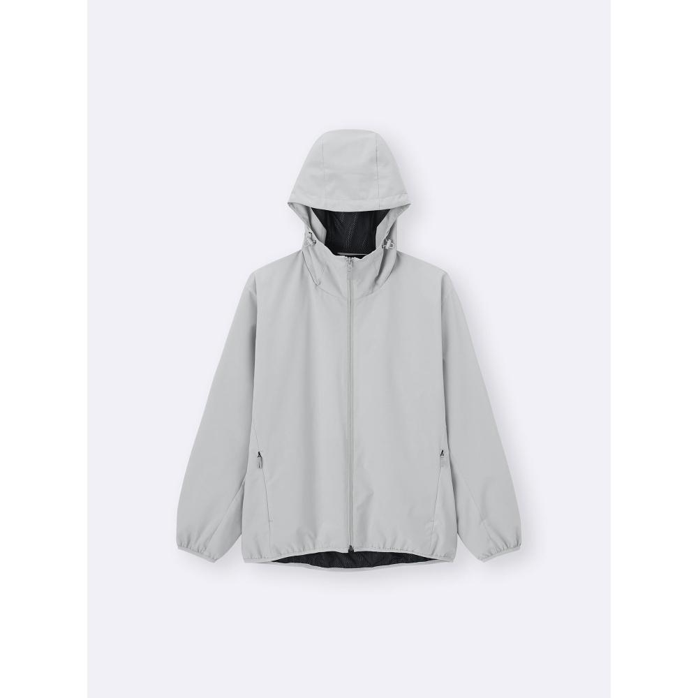 

Gu By Uniqlo Windproof Shell Parka + Os 02 LIGHT GRAY/S