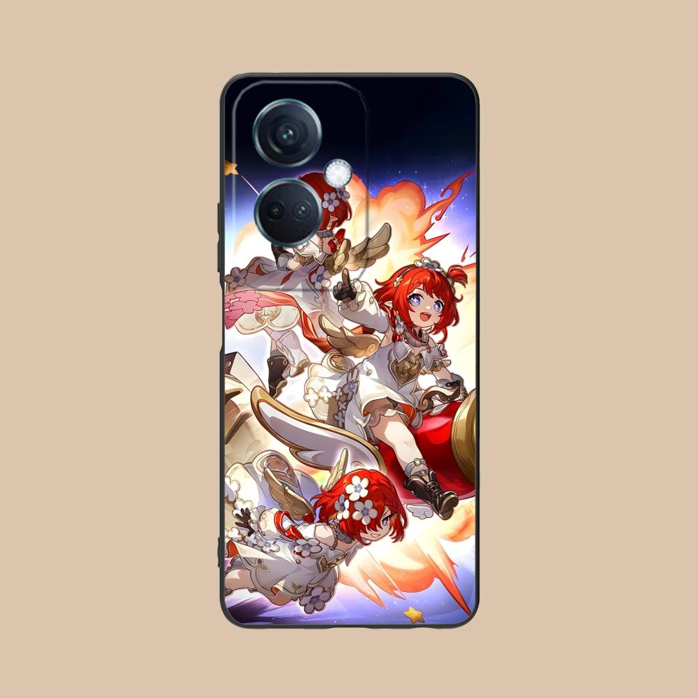 HSR Tribios Matte TPU Mobile Phone Case for OPPO Reno 14 13 12 11 10 9 8 7 6 5 F T Pro 5G Colorful Printing Cover