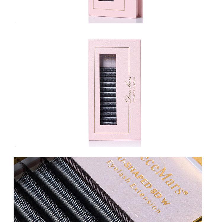 DeceMarsU 8D Blooming Four-Leaf Clover Lashes - Soft, Non-Scattered, Beautifully Grafted Lashes.
