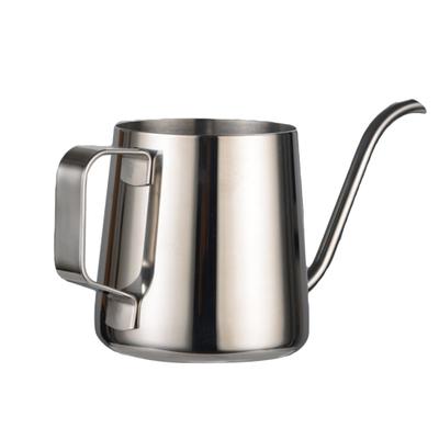 350ML Tè Lungo Acciaio Inossidabile Beccuccio Stretto Caffettiera Acciaio Gocciolamento Bollitore a Collo di Cigno