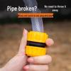 4-Point Soft Water Pipe Repair Coupler Extension Connector