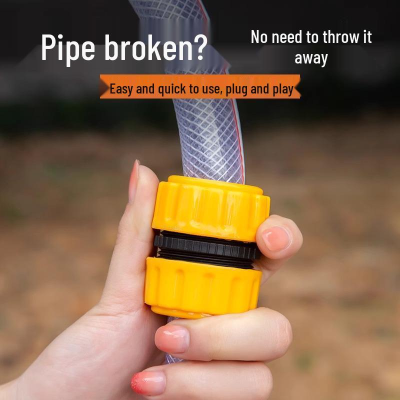 4-Point Soft Water Pipe Repair Coupler Extension Connector