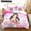 THE iDOLM@STER Cinderella Girls Starlight Stage 3D Printed Anime Bedding Set for Adult Boys Duvet Cover