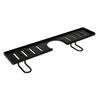 Over Sink Faucet Storage Rack, Waterproof Anti-Rust Faucet Organizer, with Drain Holes Large Capacity Bathroom Kitchen Storage Rack