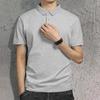 Men's Unisex Short Sleeve Polo Shirt - Casual Summer Lapel T-Shirt, Solid Color Workwear 