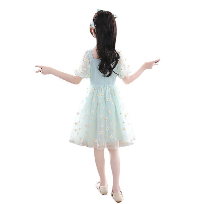 2026 New Summer Girls' Princess Gauze Dress